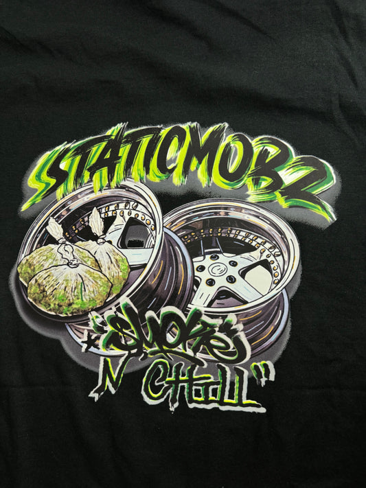 StaticMobz 4/20 Smoke & Chill tee