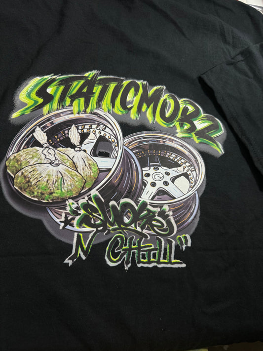 StaticMobz 4/20 Smoke & Chill tee