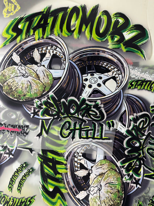 StaticMobz Smoke N’ Chill sticker