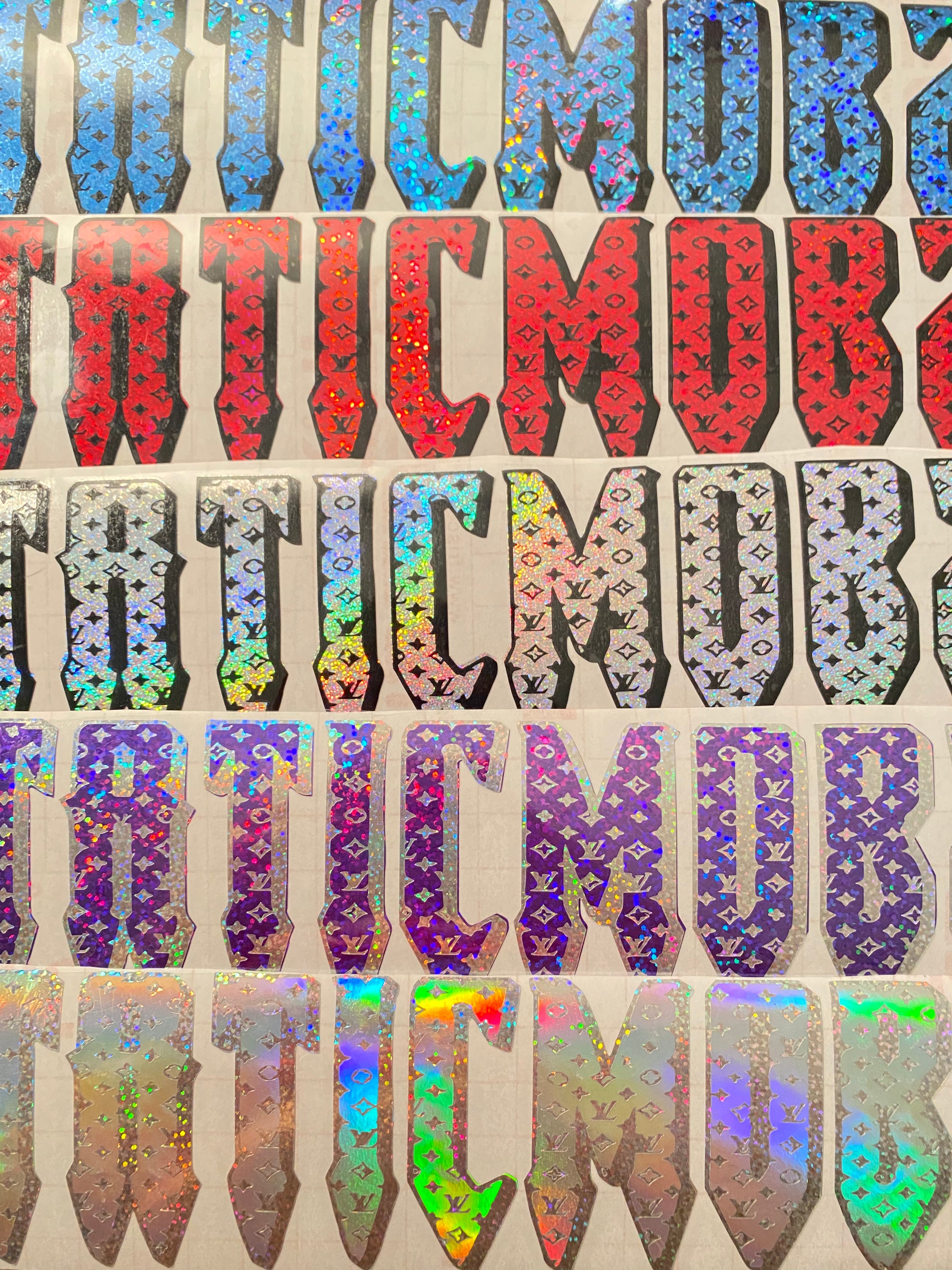 LV Stickers Multi-color 1