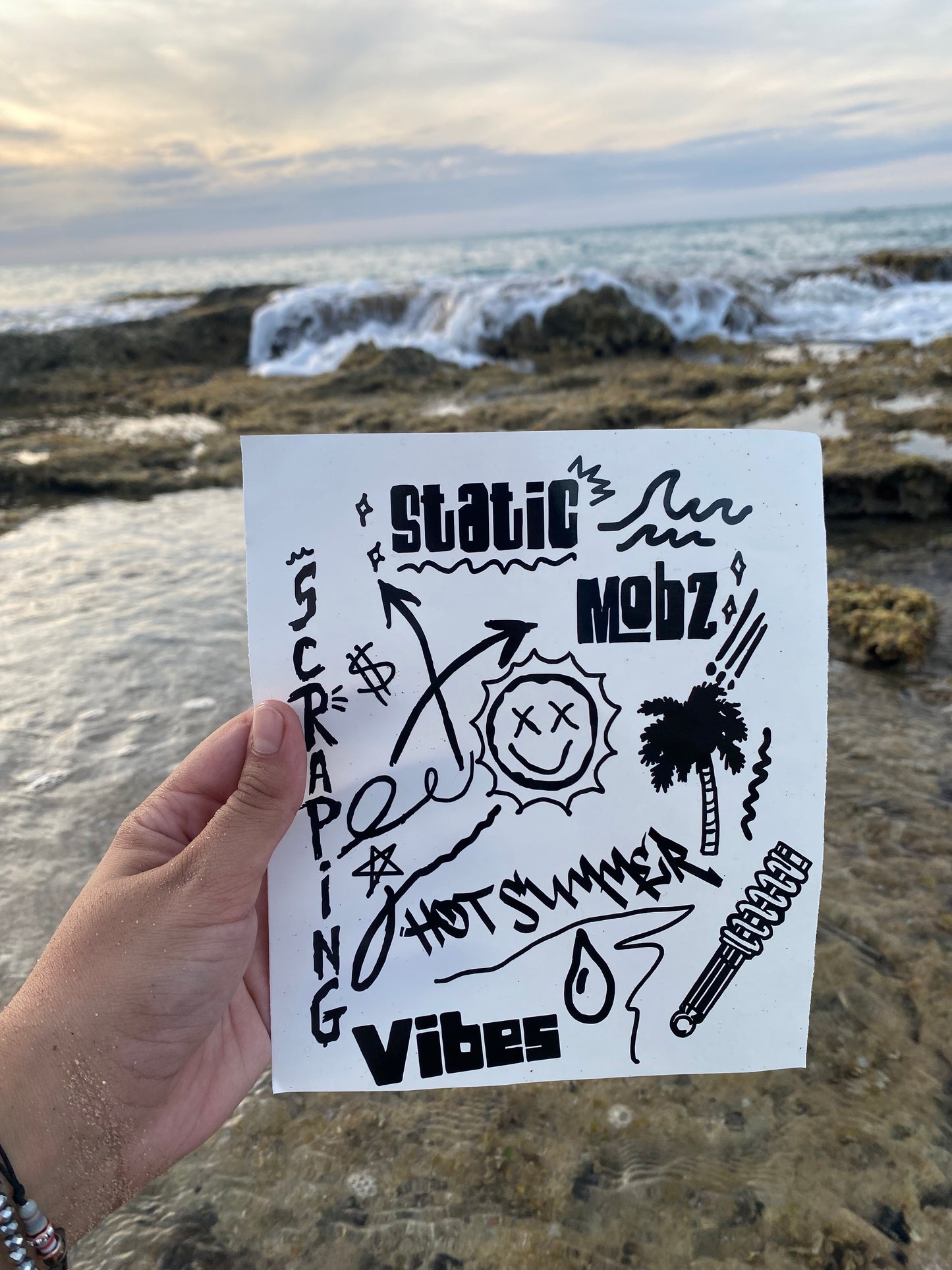 Hot Summer & Static Vibes Sticker pack