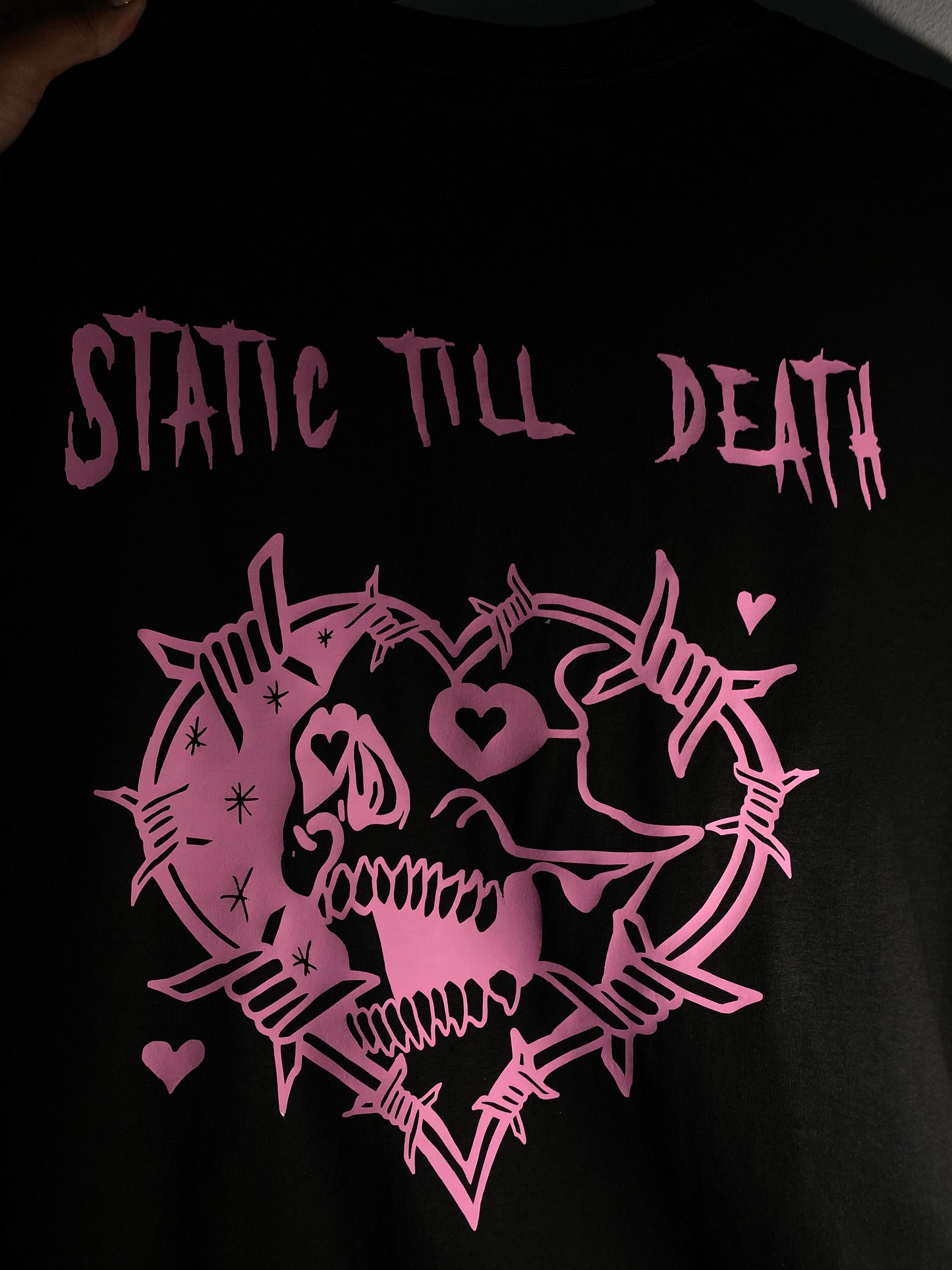 Static Till Death Tee